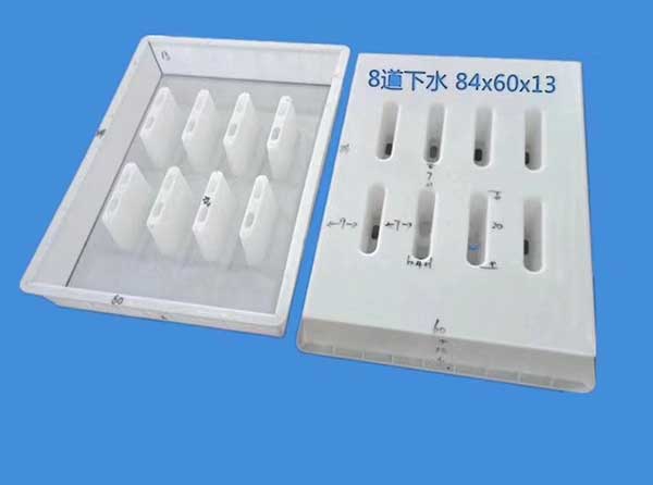 鐵路邊溝蓋板模具