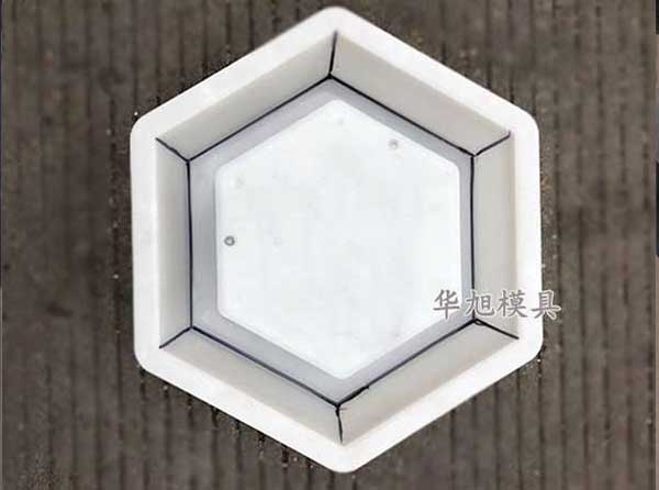 高速公路實心六棱磚模具